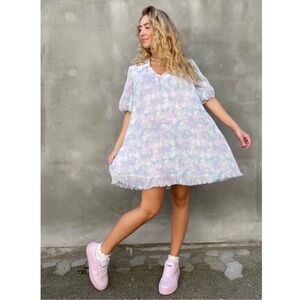 GANNI Sporty Pink Pale Lilac Lace Up Vegan Leather Sneakers 8